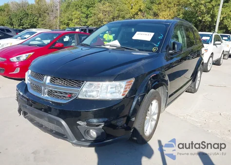 2015 Dodge Journey Sxt из США, поврежденный, VIN 3C4PDCBBXFT632096